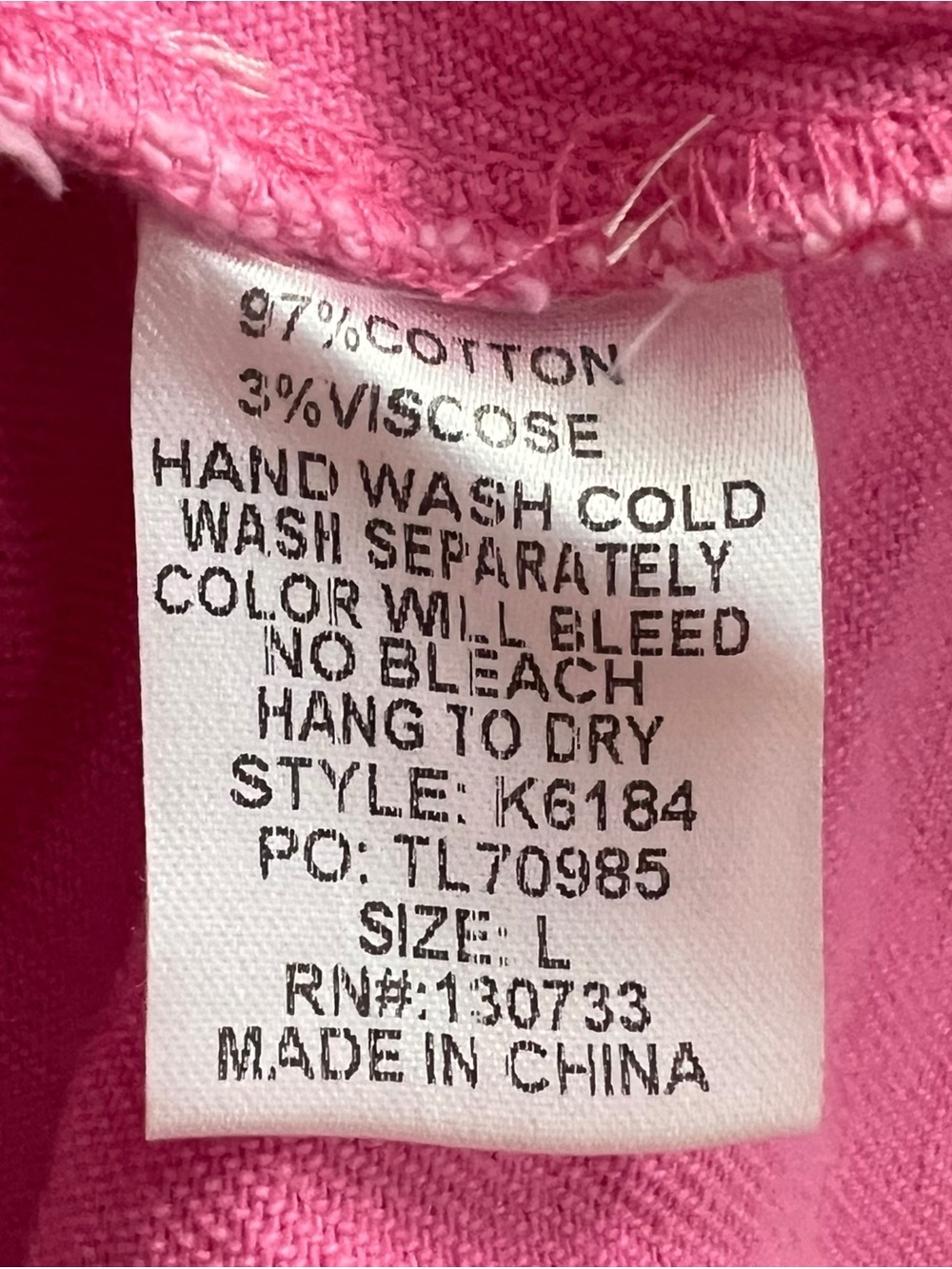 Umgee Denim Studded Barbie Pink Jacket - Picture 8 of 8